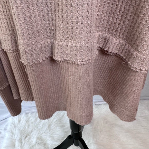 FREE PEOPLE NORTH SHORE THERMAL TOP SIZE MEDIUM - Picture 6 of 12